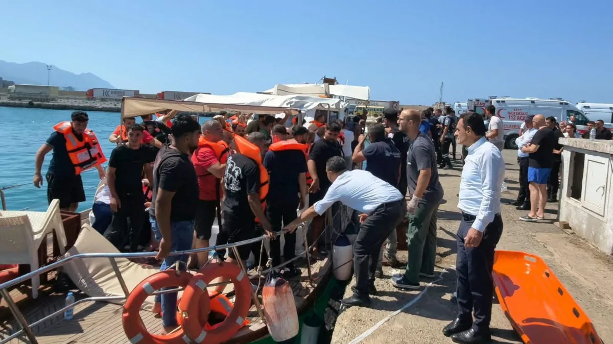 Schiff gekentert: Sechs Tote bei Fährunglück vor Küste von Zypern