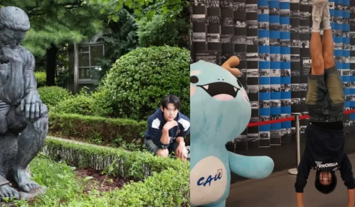"이제 아빠 보살펴야죠"…'190cm' 이준수, 이종혁 품 안기던 꼬마의 대학 생활기