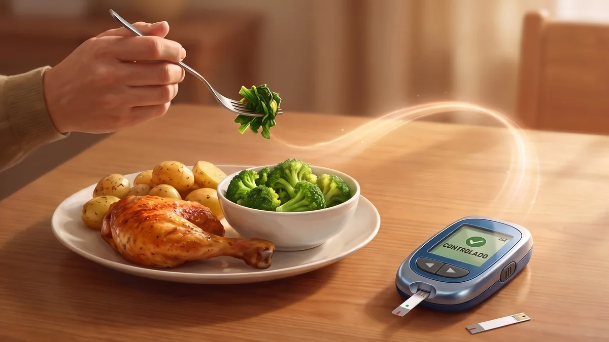 Diabetes tipo 2: por qué comer primero alimentos con fibra puede ayudar a moderar la subida de glucosa