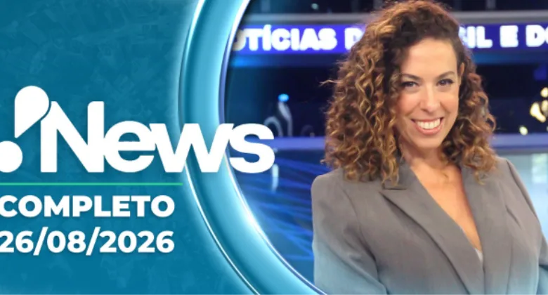 RedeTV! News (26/08/26) | Completo