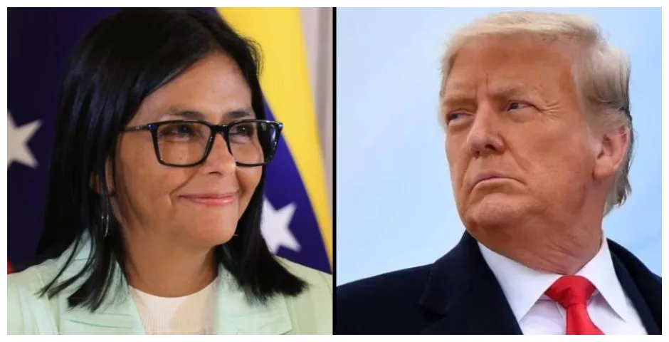 Trump pretende reunirse con Delcy Rodríguez durante la Asamblea de la ONU, según Axios
