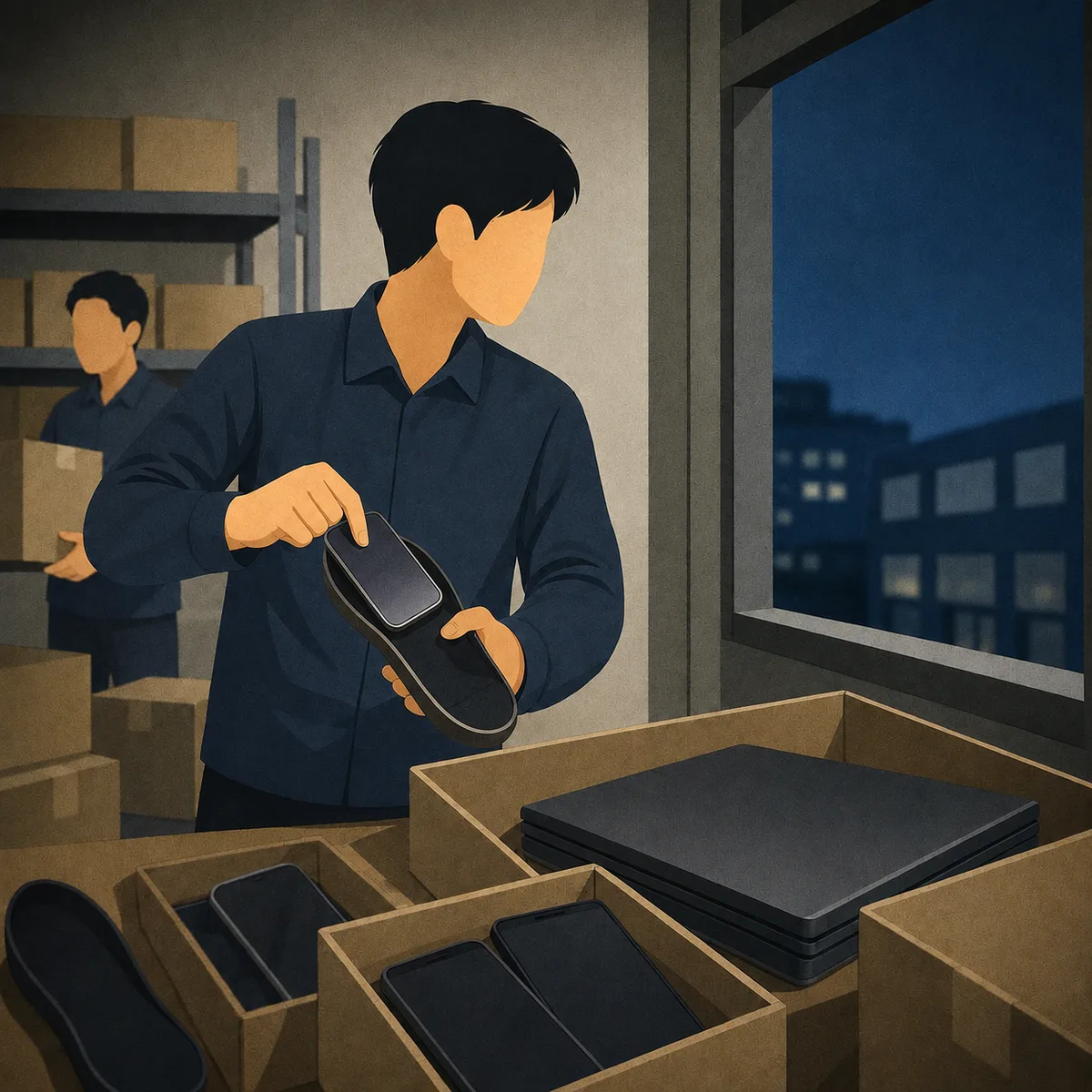 신발 깔창에 숨기고, 창밖으로 던지고…전자기기 9억원어치 빼돌린 40대에게 법원 판결은?
