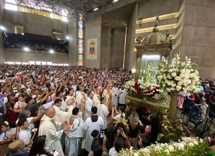 Centenares de fieles celebran los 74 años del patronazgo coromotano