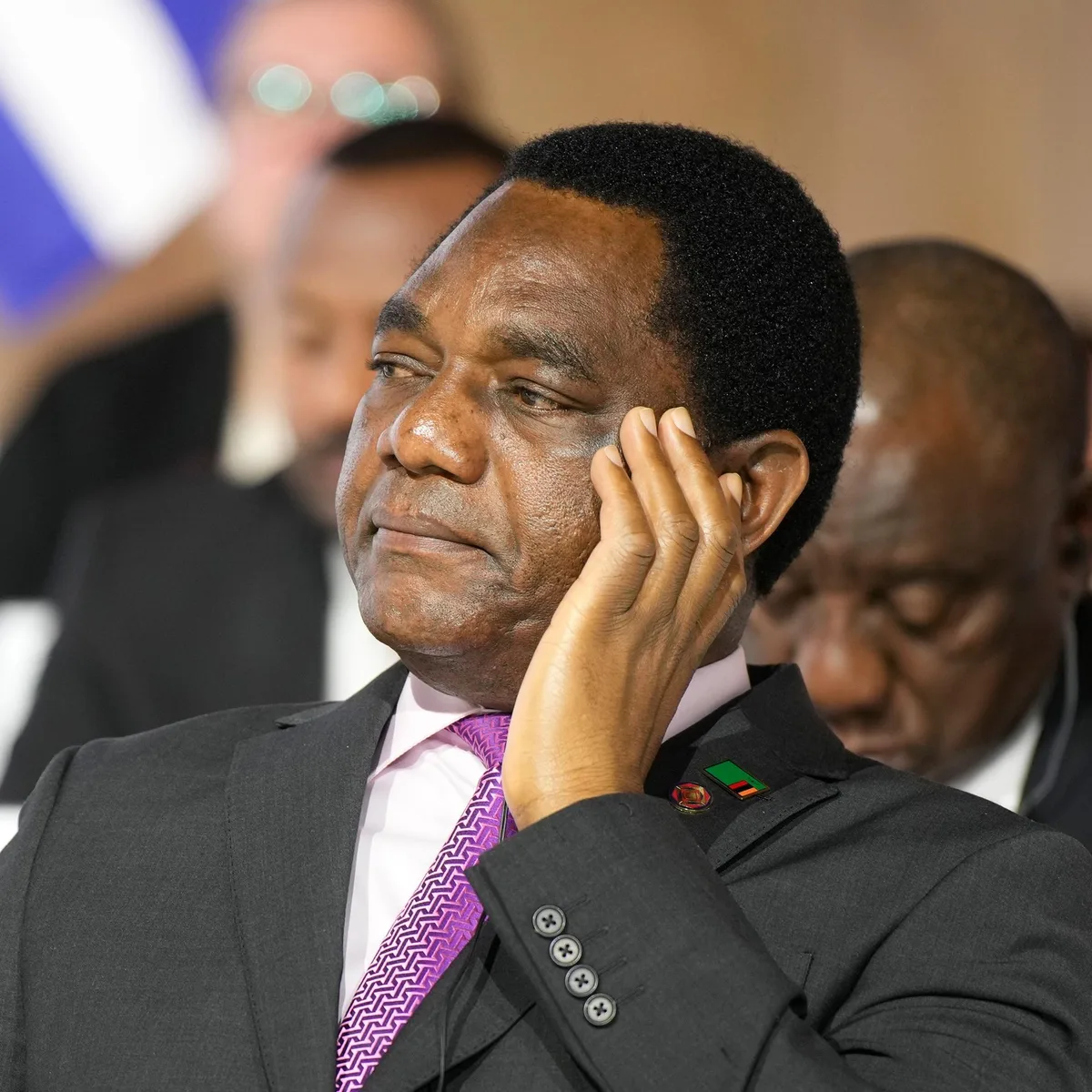 Afrika - Sambias Präsident Hichilema für zweite Amtszeit vereidigt - Herausforderer inhaftiert