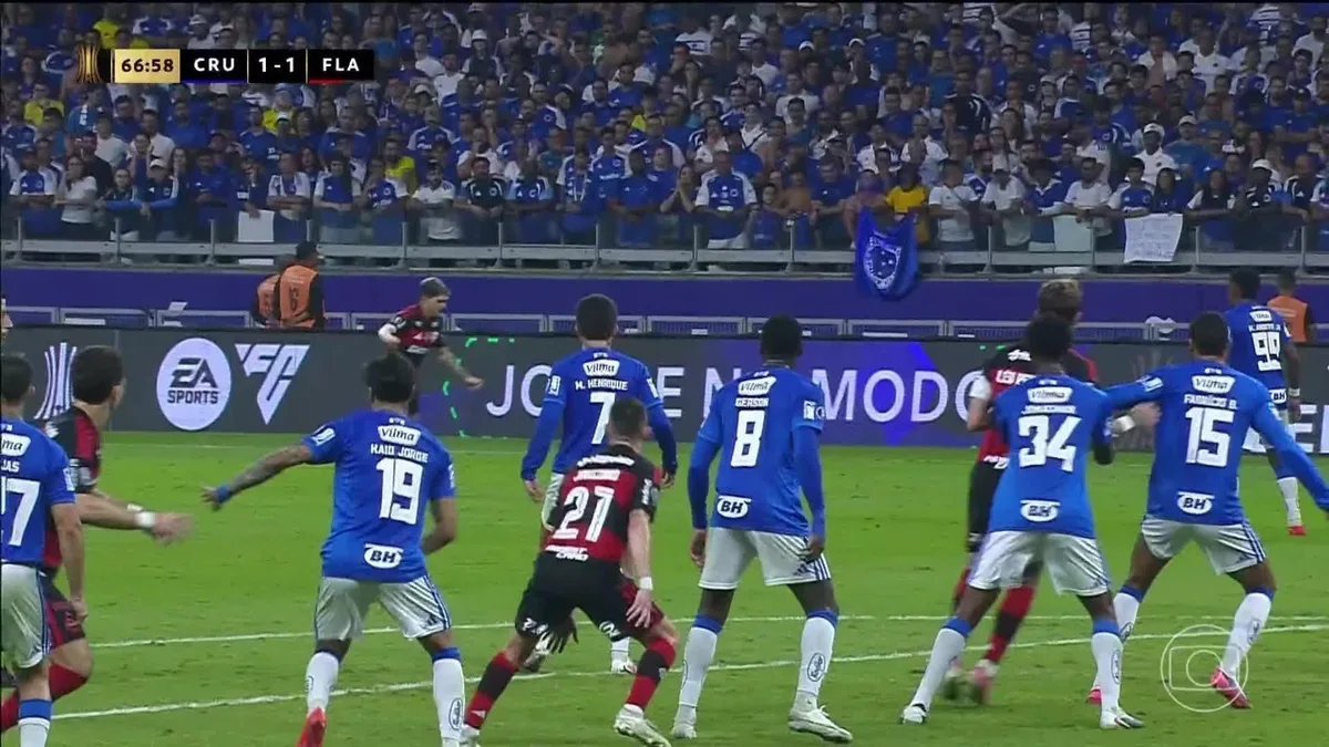 Jardim celebra empate do Flamengo com o Cruzeiro: "O resultado foi positivo"