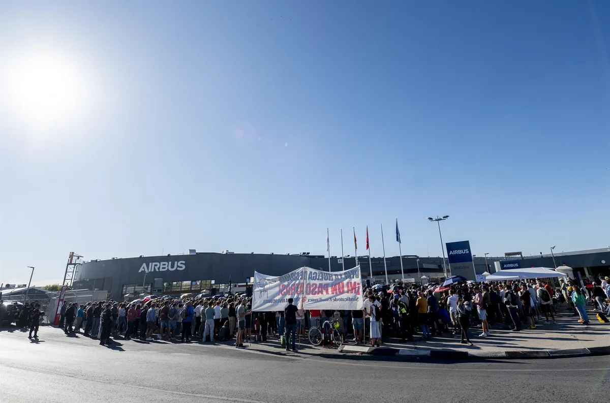Airbus afronta con los sindicatos una nueva mediación este martes tras el rechazo a suspender la huelga