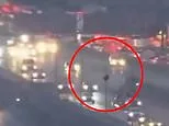 Mysterious orb caught soaring over Los Angeles during live TV report