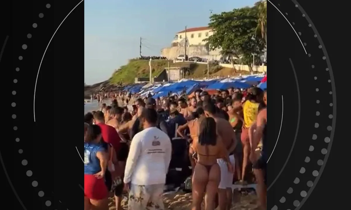 Turista alemão morre afogado em praia de Salvador após quase uma hora de tentativa de reanimação