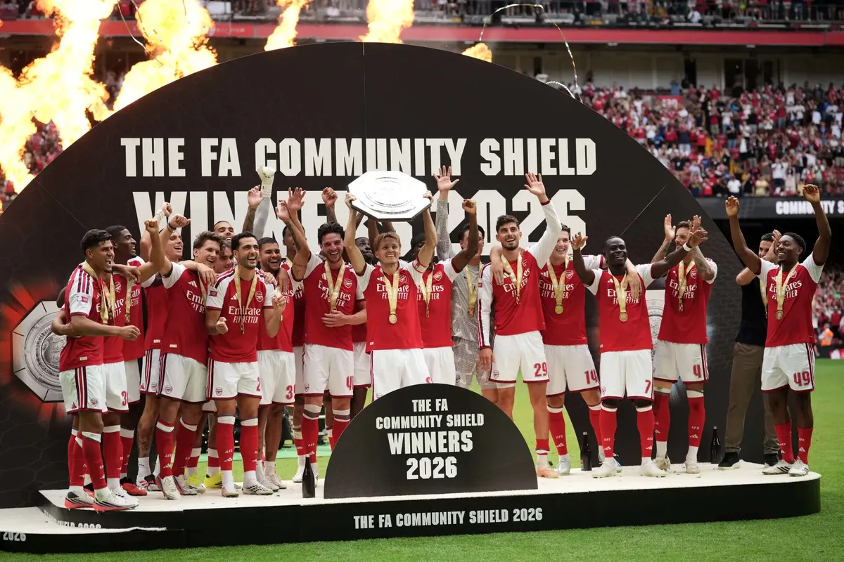Arsenal crush Man City 3-0 in Community Shield, hand Maresca nightmare start