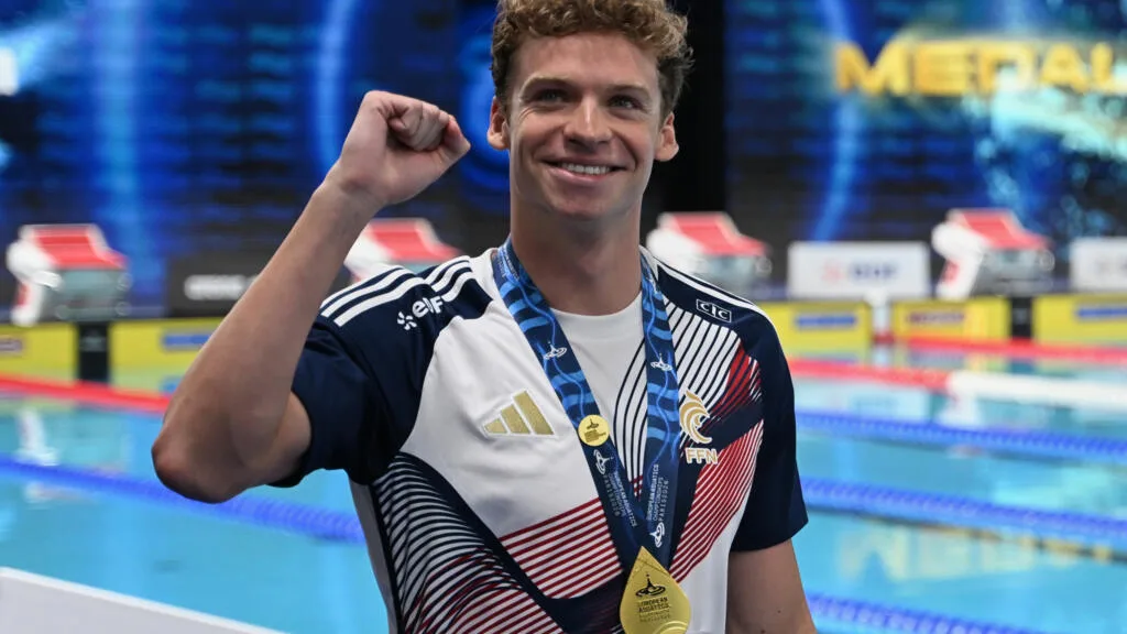 Léon Marchand s'offre son premier titre européen sur 200m papillon
