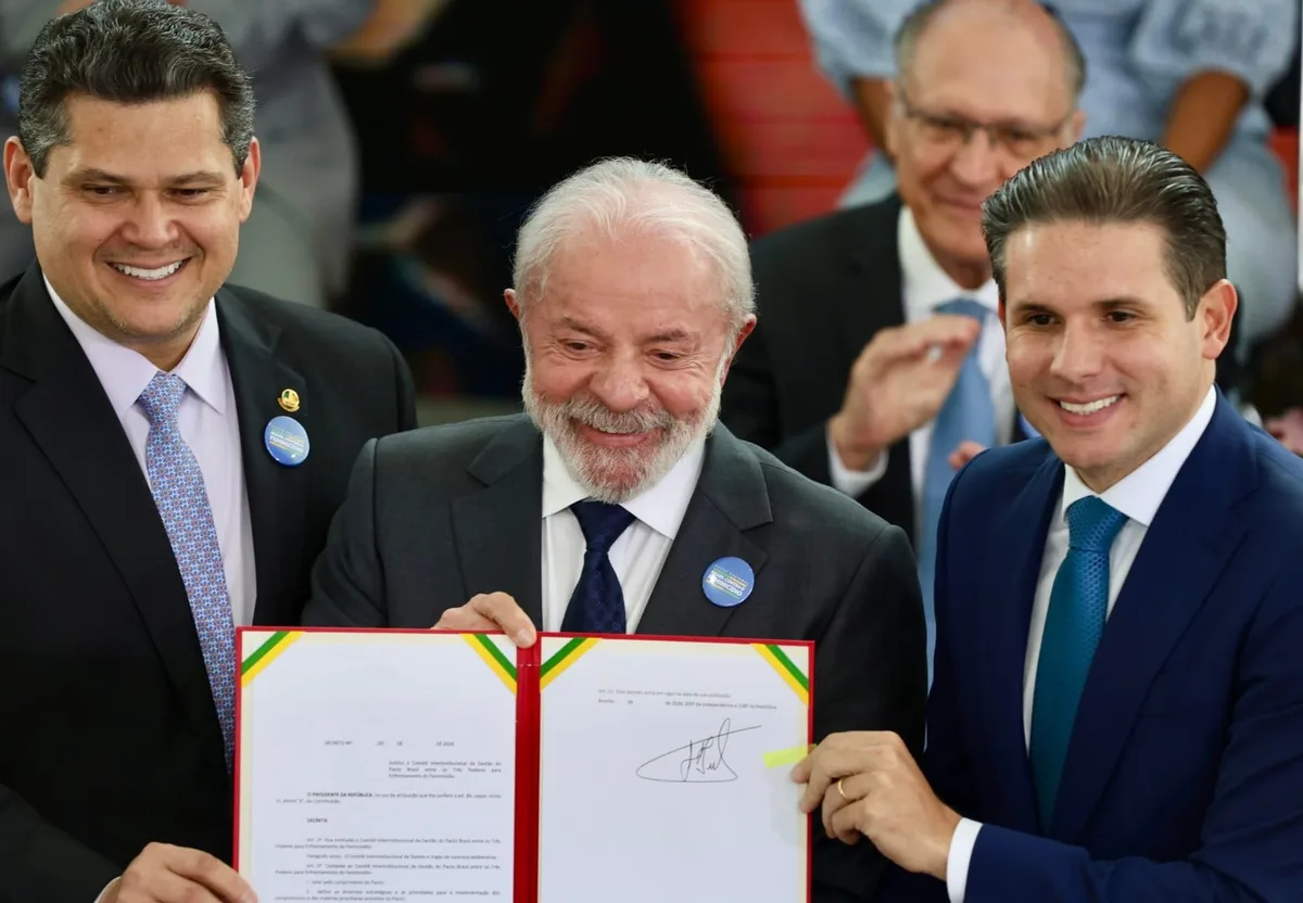 Lula reúne Motta e Alcolumbre para avançar pautas do governo