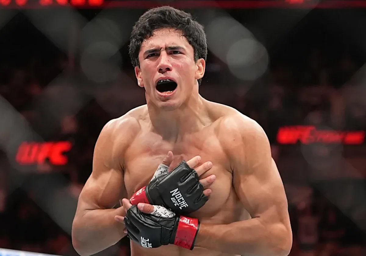 Santiago Luna, el 'niño' que desafía a Aleksandre Topuria en la UFC