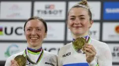 GB's Morris completes hat-trick of golds at Worlds