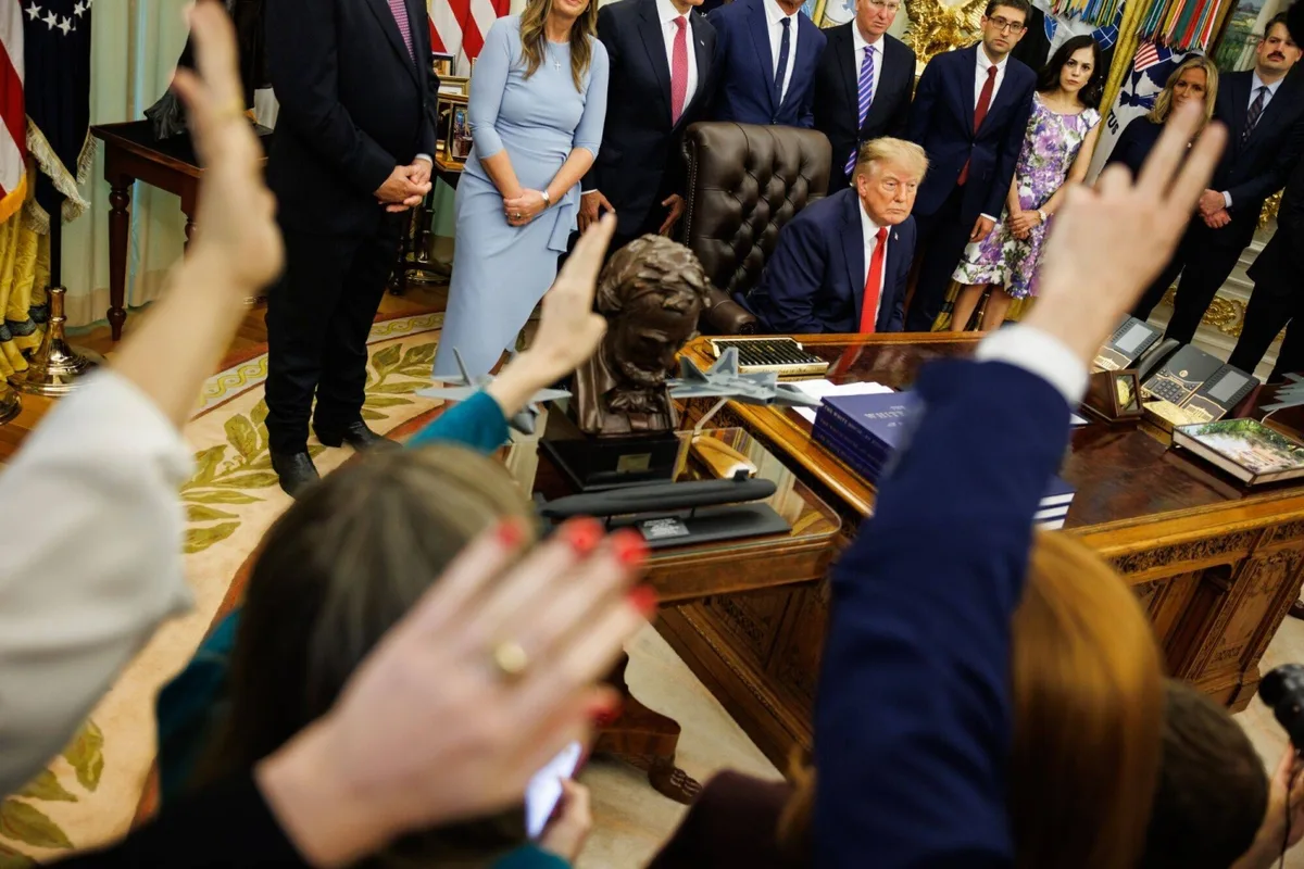 Trump says CNN, Politico and MS NOW banned from White House