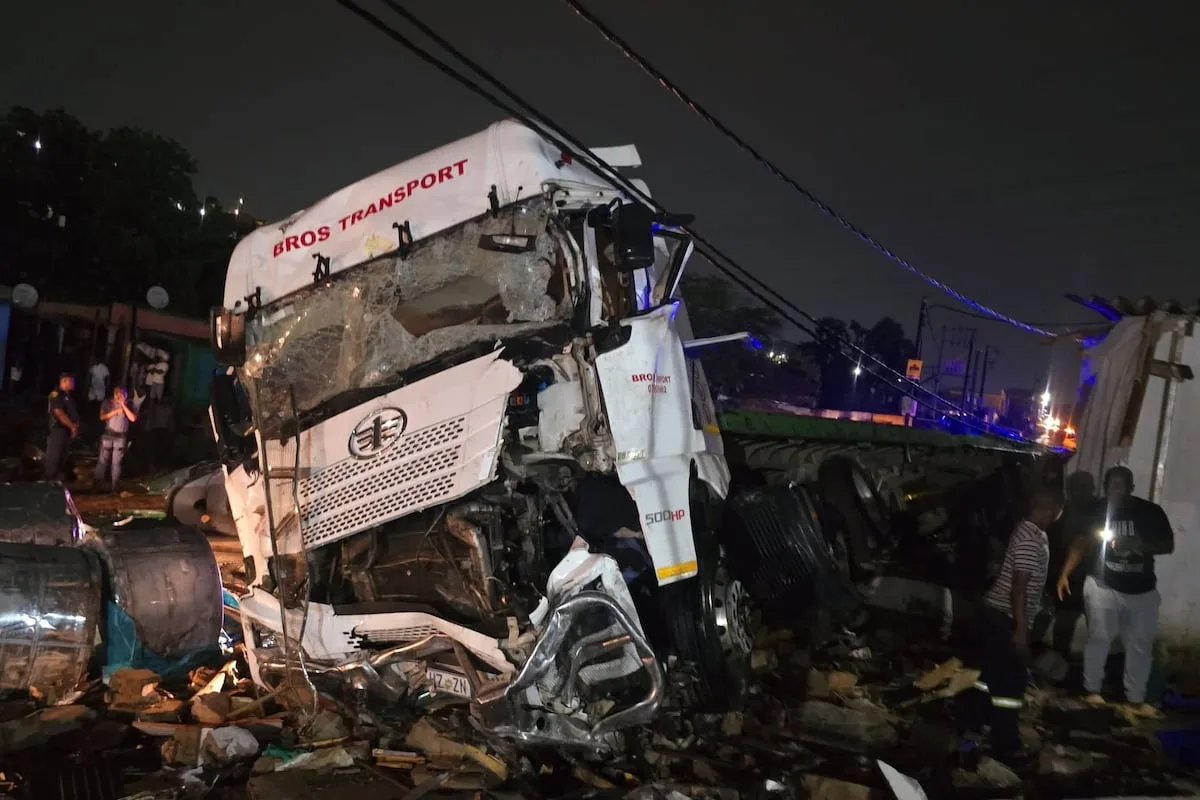 Truck rolls into homes after driver allegedly left it unattended in KZN