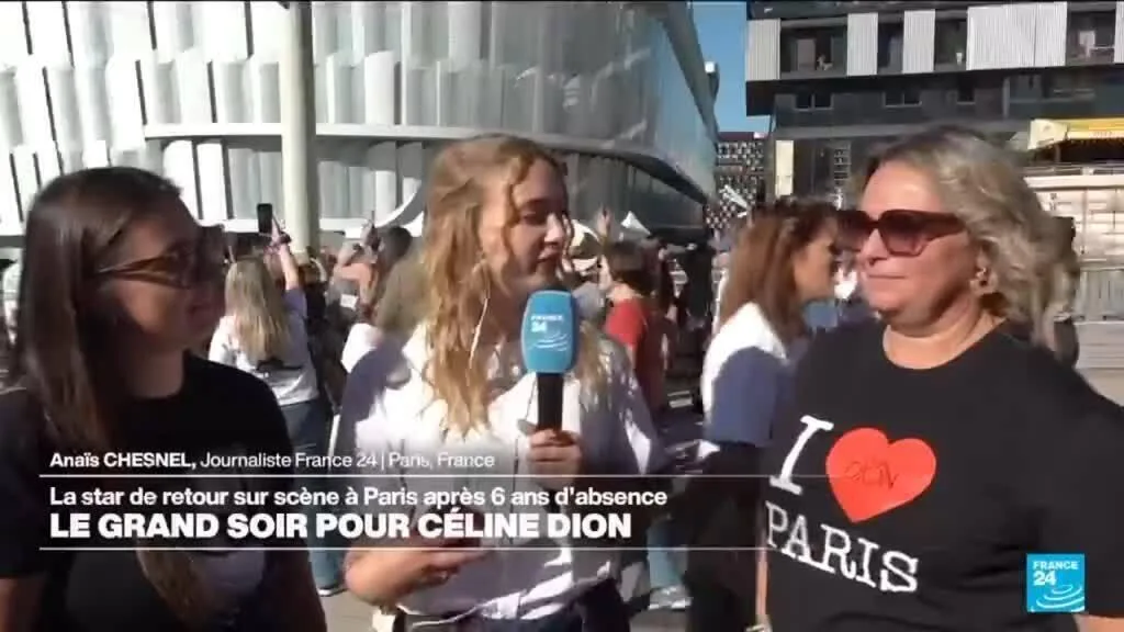 Céline Dion de retour sur scène à Paris pour un spectacle extraordinaire