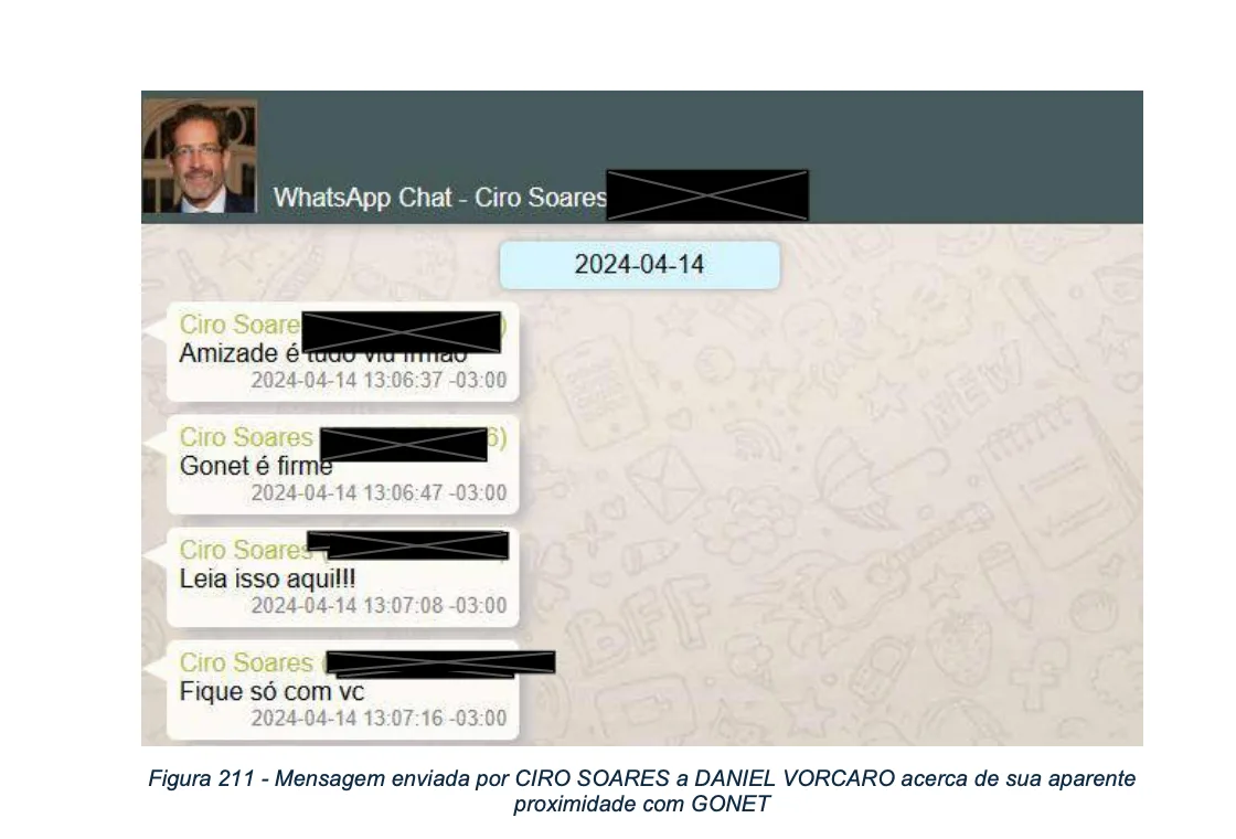 PF cita pedido a Gonet para que procurador desistisse do CNPG
