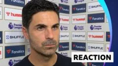 Arteta 'very worried & very sad' about penalty awarded against Arsenal