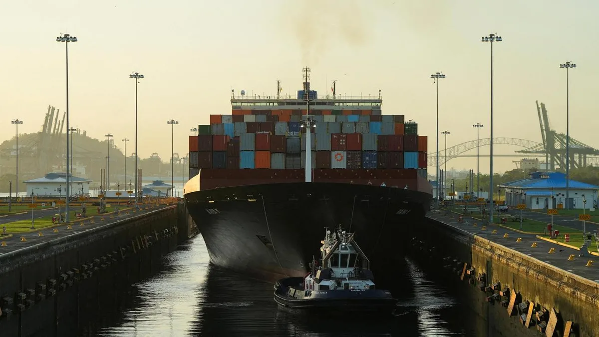 Panamakanal: Klimaphänomen El Niño beeinträchtigt Schiffsverkehr im Panamakanal