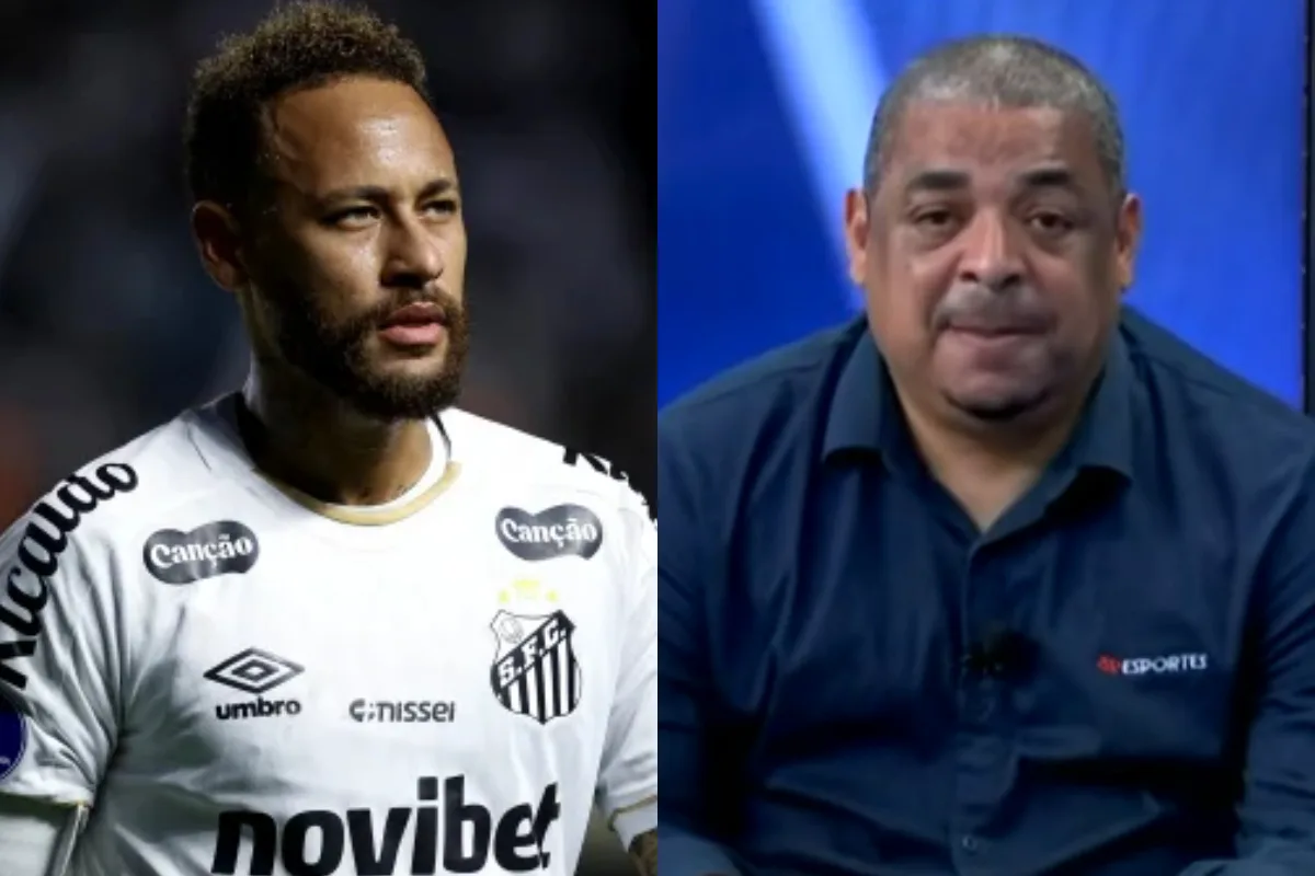 Neymar rebate Vampeta após críticas: “Cuidado"