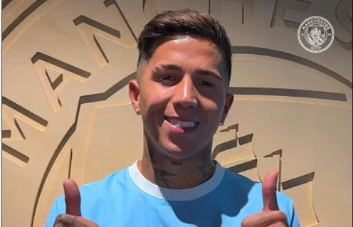 Enzo Fernández reveló qué número usará en Manchester City y explicó por qué lo eligió: “Me caracteriza mucho”