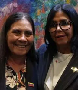 Presidenta Delcy Rodríguez enalteció a heroína venezolana de la FAO por su labor