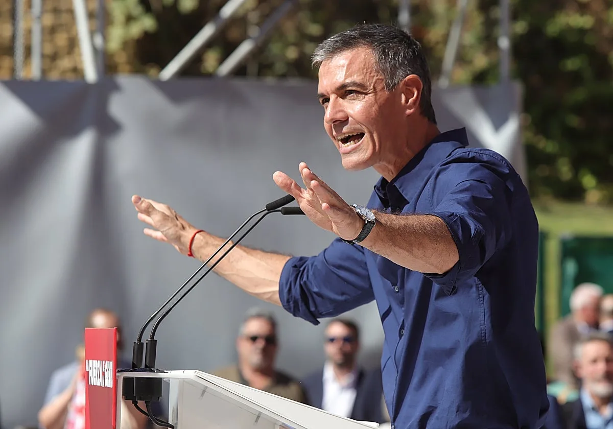 Sánchez interviene después del Comité Federal del PSOE
