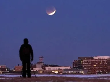 Near-total lunar eclipse is coming up with the Americas in prime position