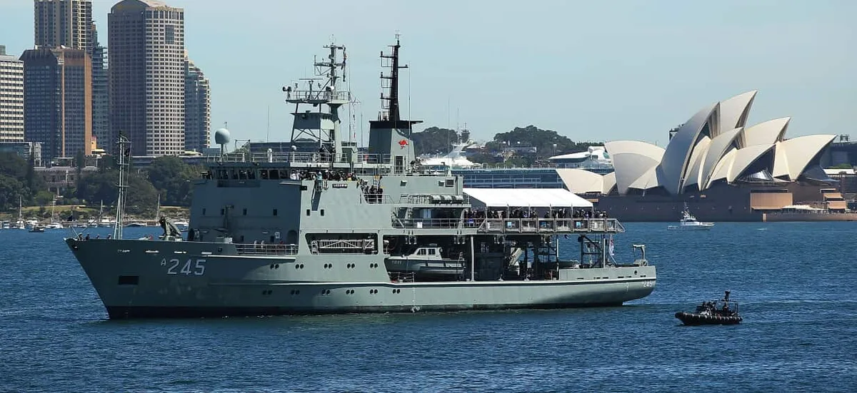 A hidden device was found on an Australian Navy ship. Fallout is being felt across the fleet