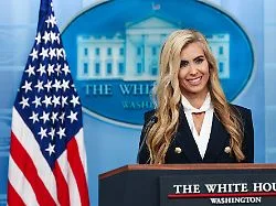 Aus "Ehemann" wird "Präsident": Neue Trump-Sprecherin verpatzt ersten Auftritt