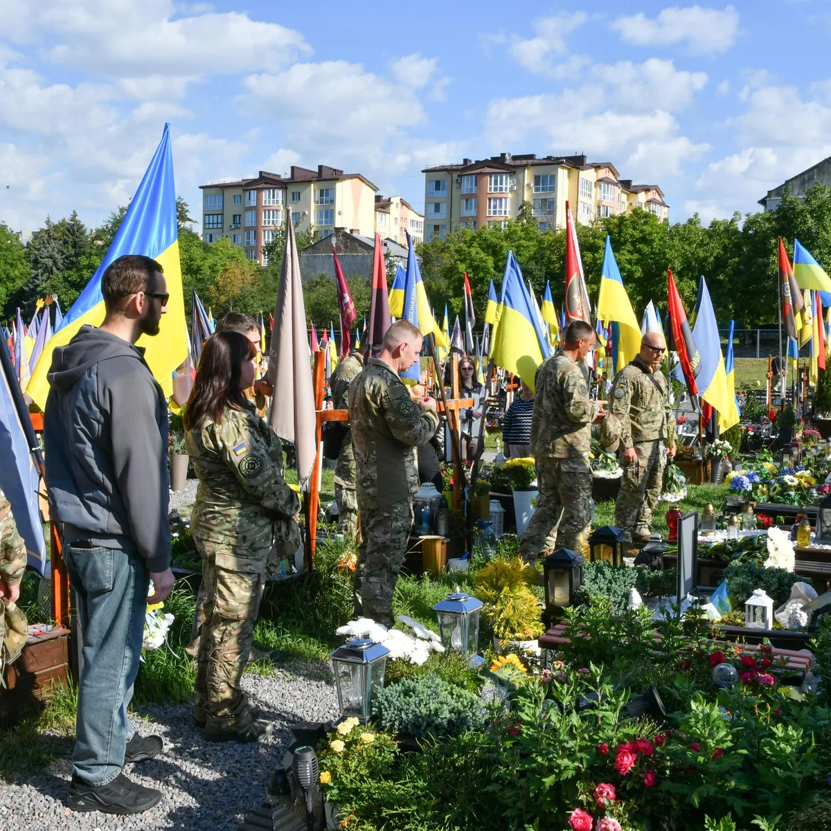 Jubiläum in Kriegszeiten - Ukraine feiert 35 Jahre Unabhängigkeit