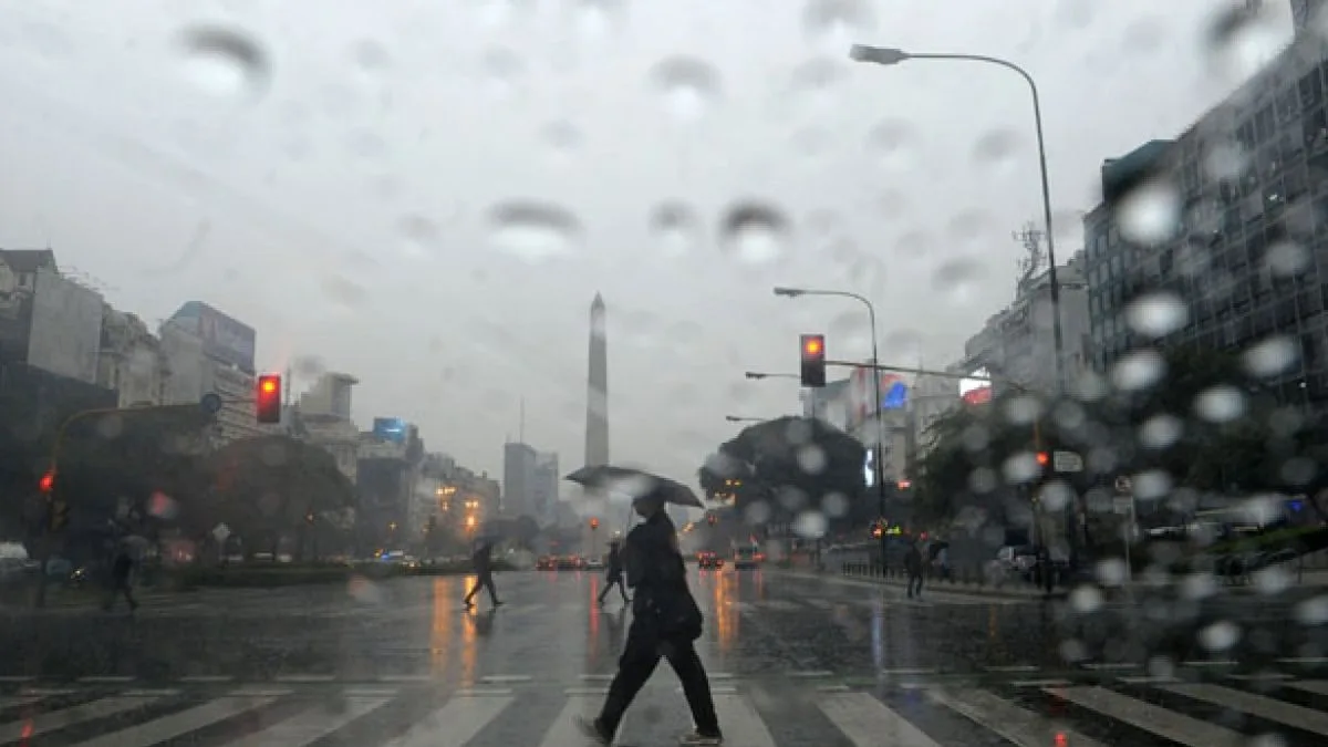 Lluvias y frío en el AMBA: cómo estará el clima esta semana