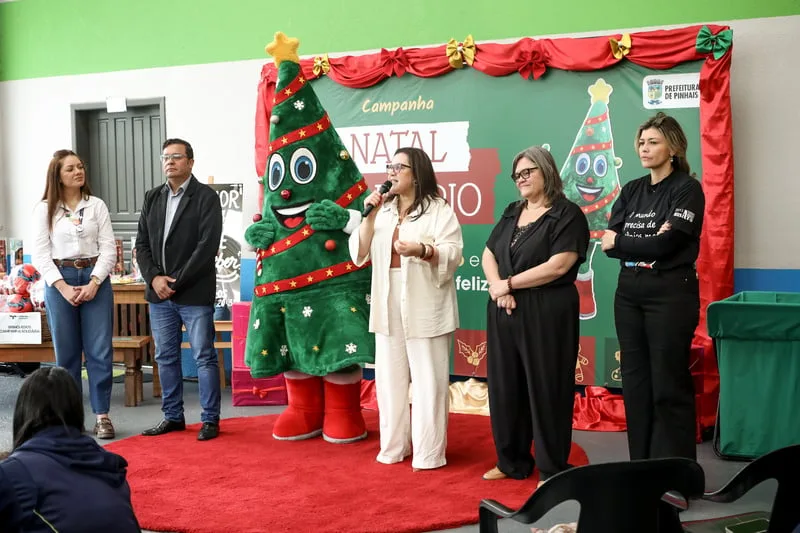 Campanha Natal Solidário 2026 de Pinhais: doações de brinquedos já podem ser feitas