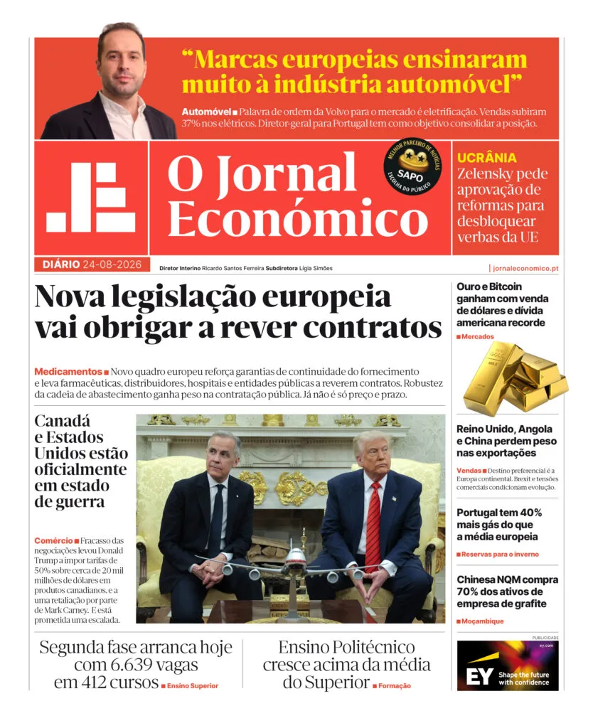 Nova legislação europeia vai obrigar a rever contratos. Leia aqui o JE Diário