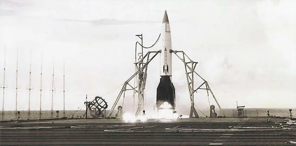 On this day in space! Sept. 6, 1947: The US Navy launches 1st V-2 rocket at sea in ballistic missile test