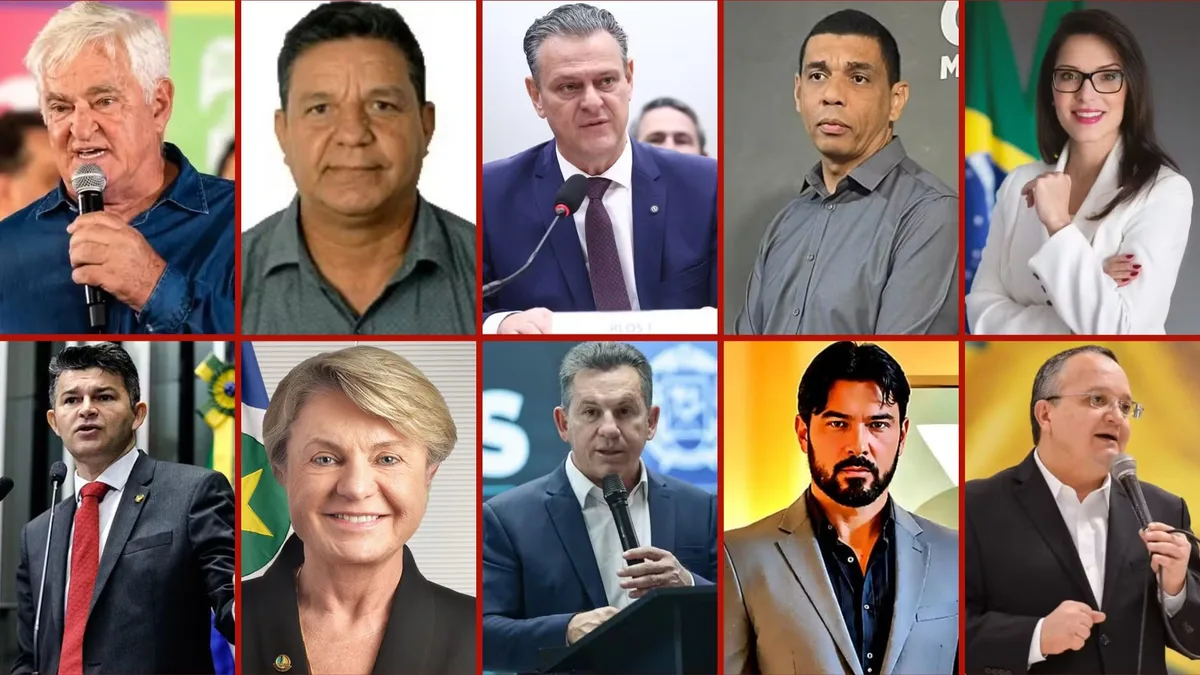 Quaest para o Senado em MT: Mauro Mendes (União) tem 24%; Janaína Riva (MDB), 18%; Pedro Taques (PSB), 8%