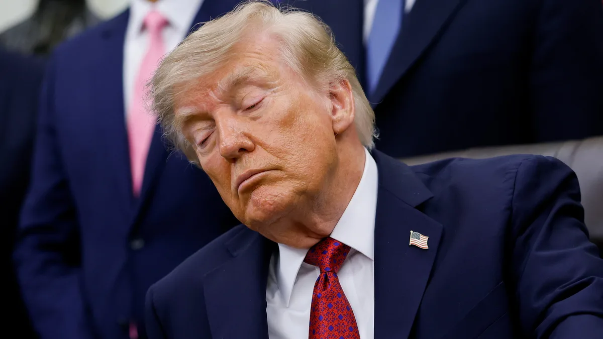 Trump, 80, Nods Off During Oval Office Sycophancy Session