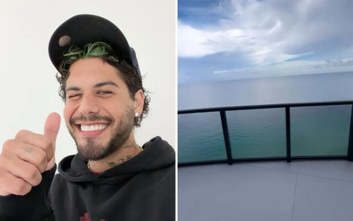 De elevador para carro a vista para o mar: Zé Felipe revela detalhes da casa nova; vídeo