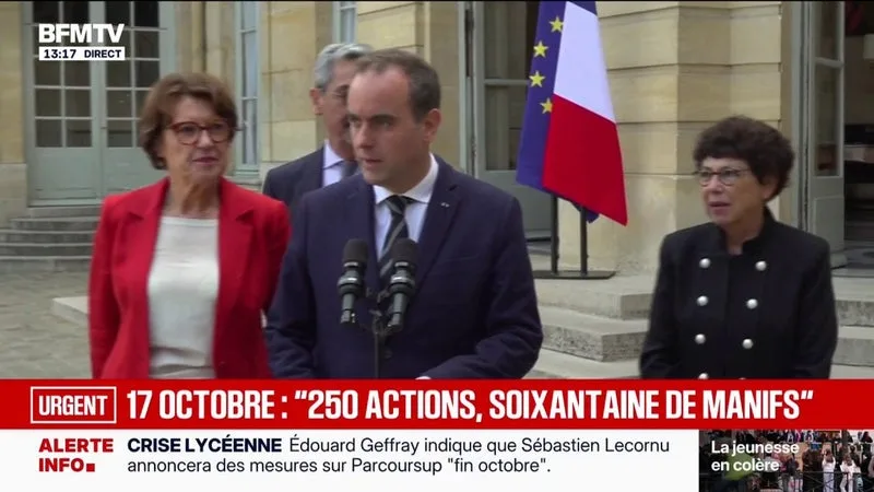 Crise agricole: "1,3 milliard de plan d'urgence agricole", annonce Sébastien Lecornu depuis l'Hôtel de Matignon