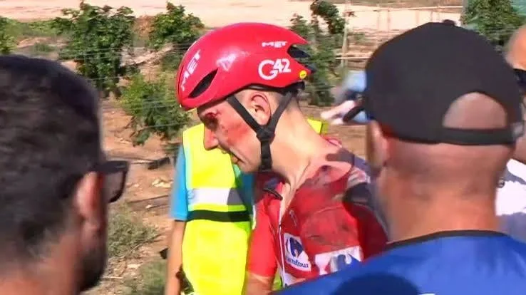Un día triste para La Vuelta