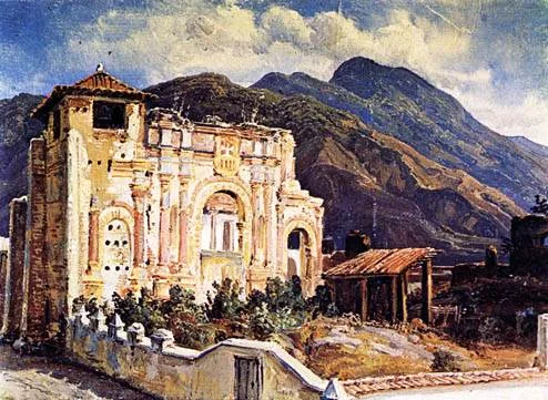 La Caracas de techos rojos, bajo escombros: así era un terremoto en 1812