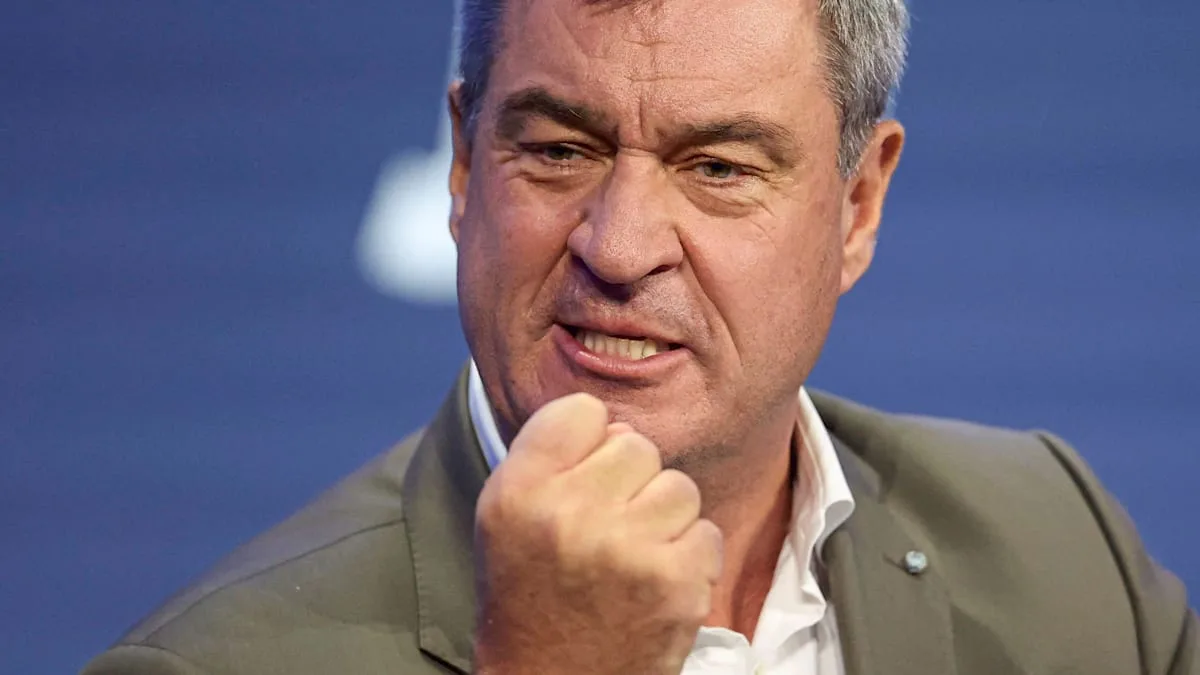 „Die Reichinnek-Linke ist eine andere Linke“ – Söder warnt auf Deutschlandtag der Jungen Union