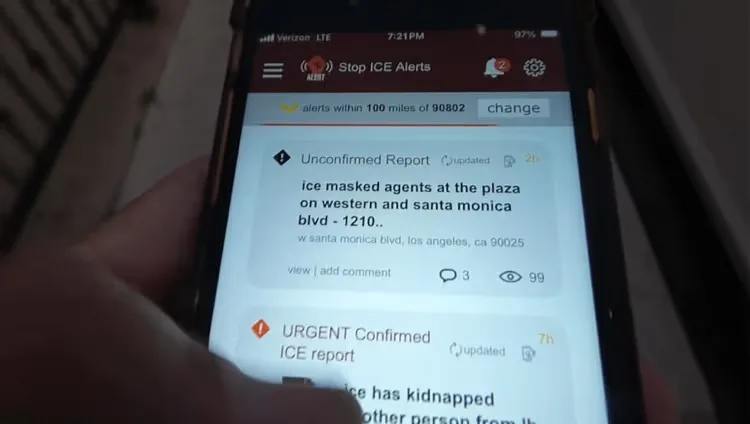 La red que avisa sobre operativos de ICE superó los 550 mil usuarios en EEUU