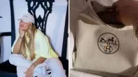 Gabriely Miranda mostra barrigão antes ir a jogo do Real Madrid