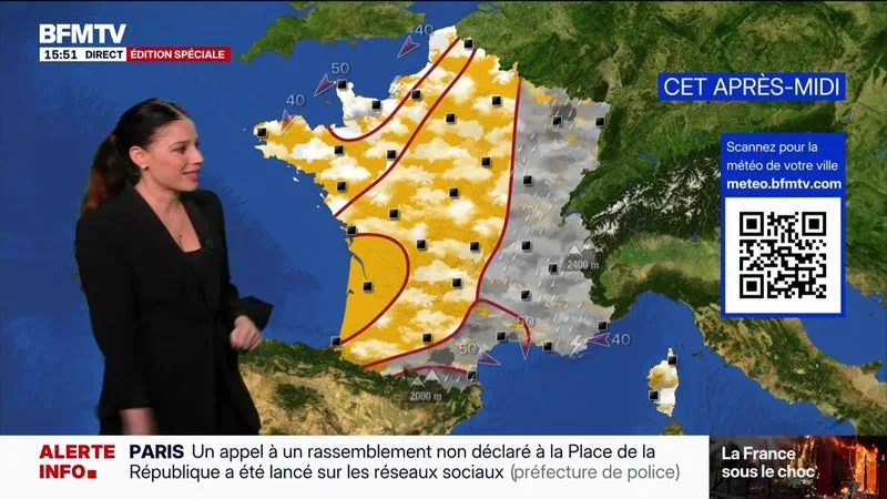 La météo pour ce lundi 19 octobre 2026