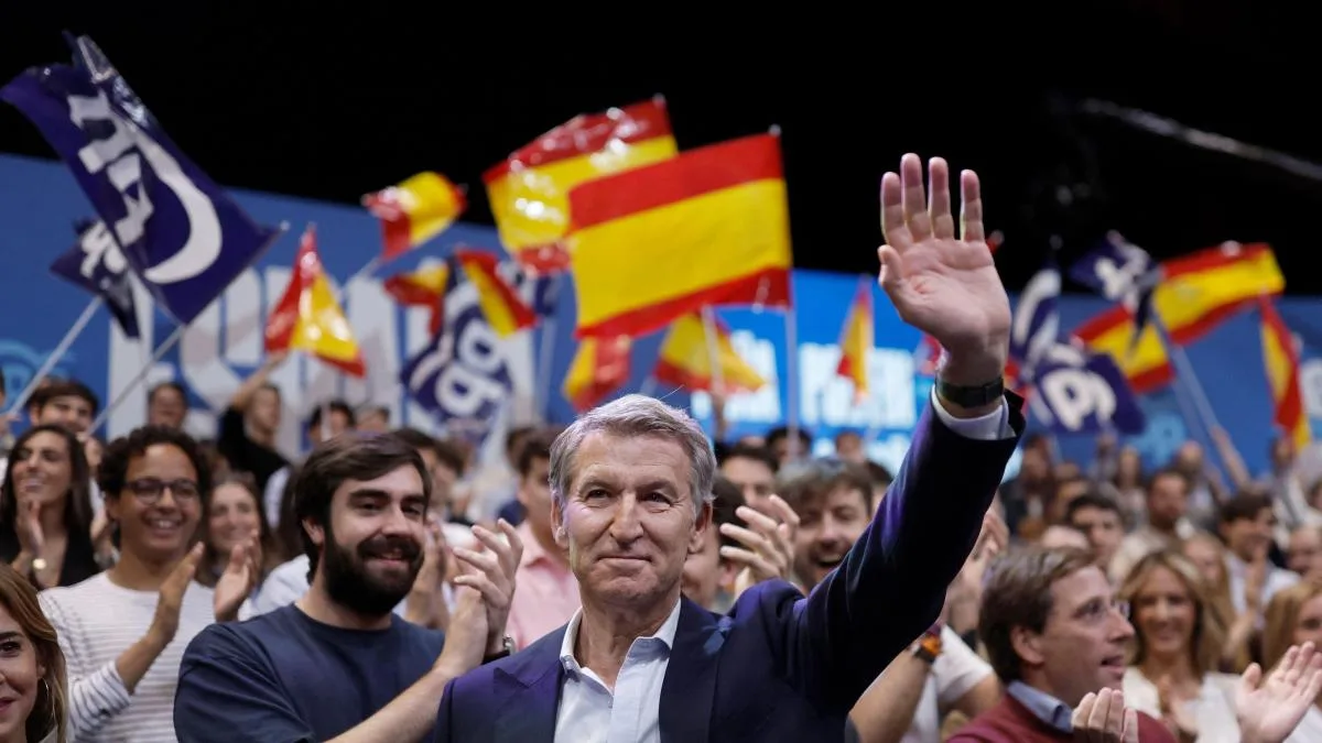 Feijóo plantea un cambio “total” y “sereno” frente a Sánchez: “Lo vamos a echar”