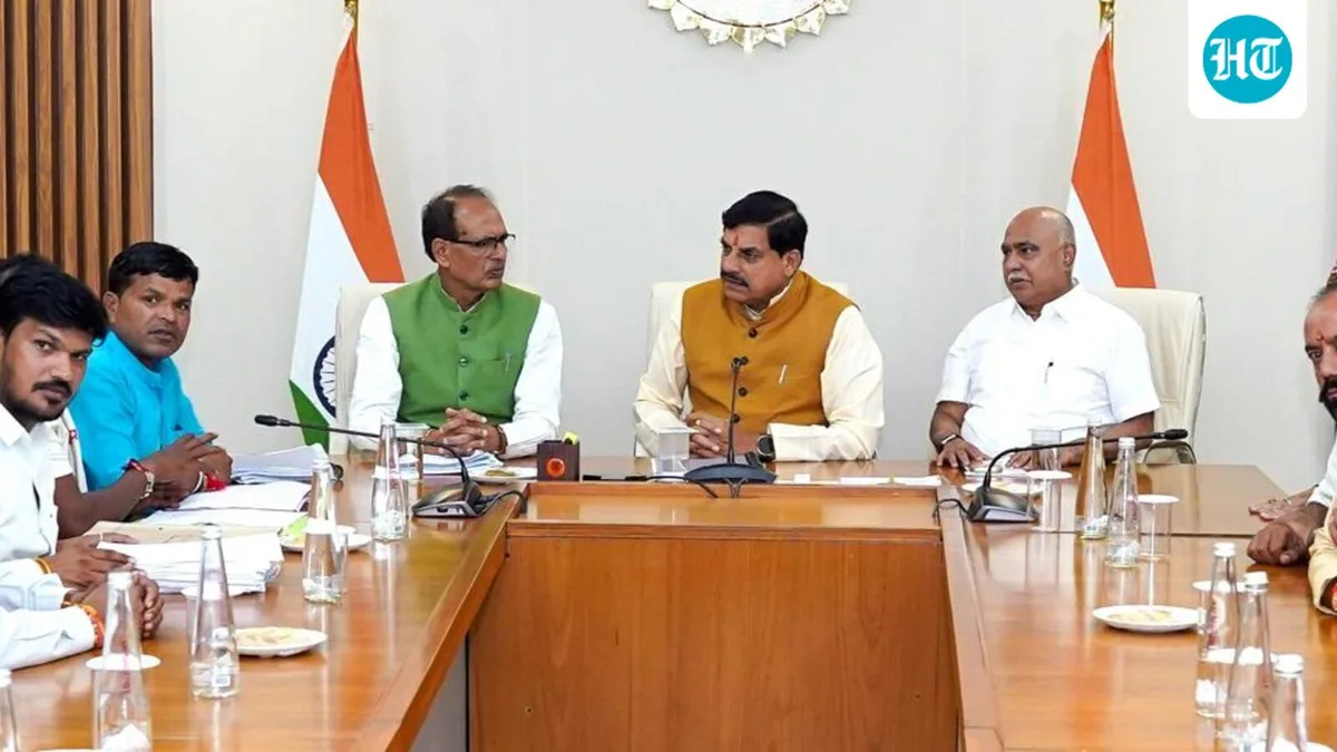 Shivraj Chouhan leads delegation to Mohan Yadav over Kosmi demolition row