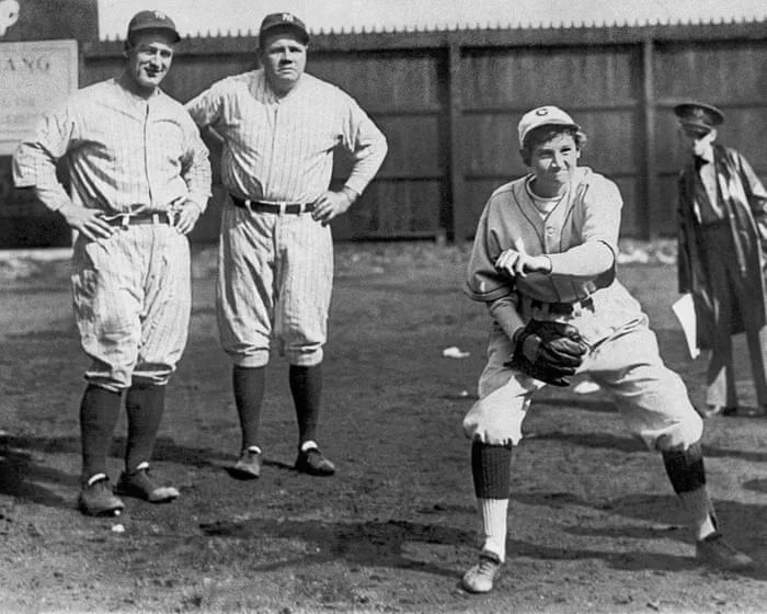‘Utterly baffled’: the 17-year-old girl who struck out Babe Ruth and Lou Gehrig