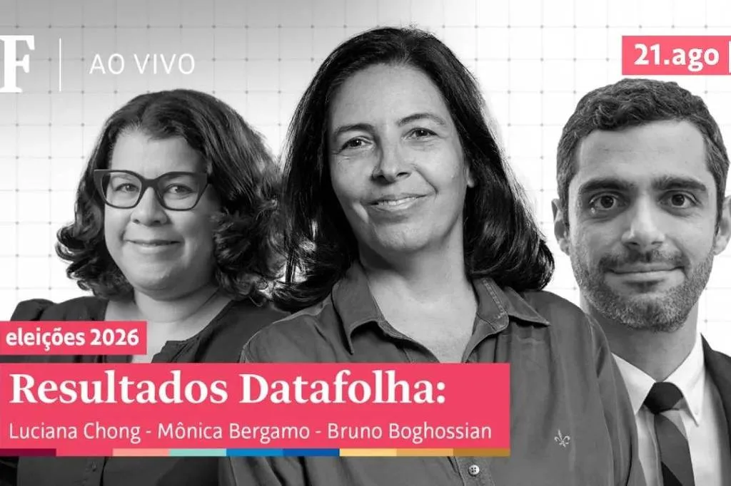 Novo Datafolha sai nesta sexta; acompanhe análise de resultados em live