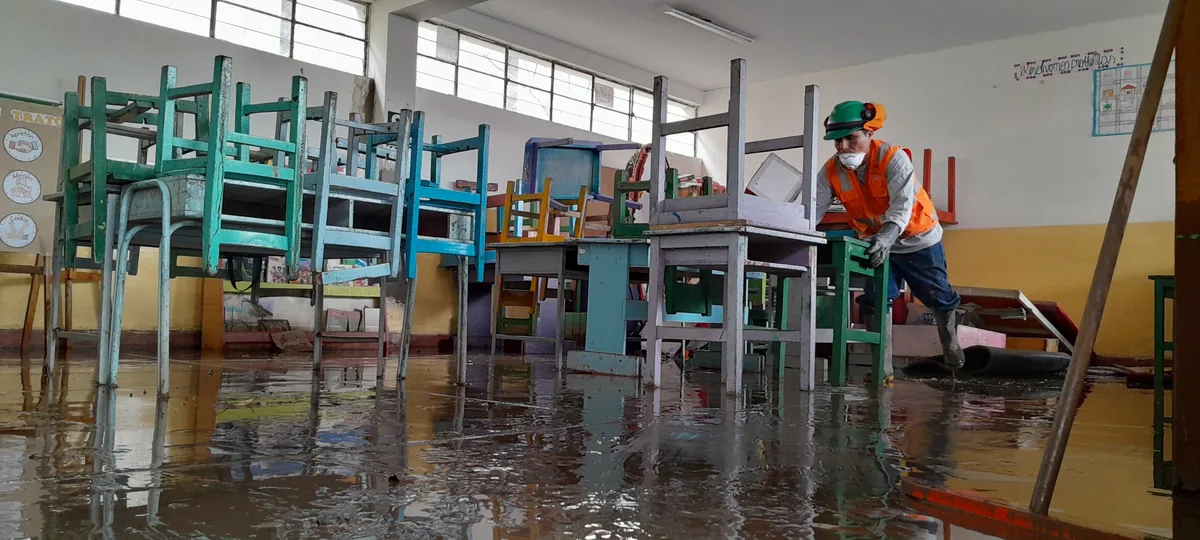 Lluvias en Lima: Minedu identifica 20 colegios en puntos críticos y clases presenciales volverán de forma progresiva